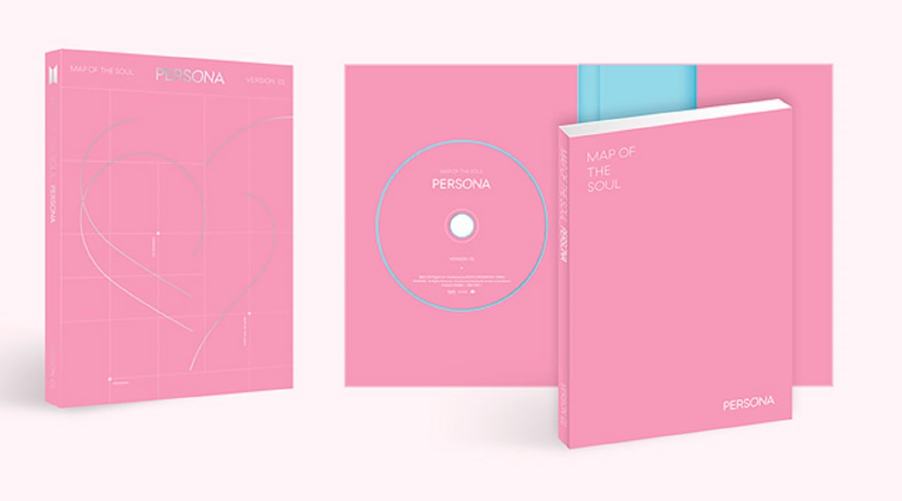 Amazon.com: BTS - [Map Of The Soul:Persona] Album Version.01 CD+1p